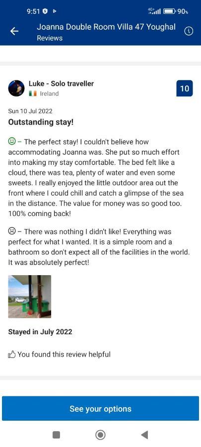 Joanna'S Studio , Key Locker By Whatsapp Own Entrance, Own Bathroom Youghal Esterno foto